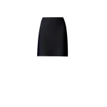 Fabiana Filippi Merino Wool Miniskirt in Midnight Blue Skirt