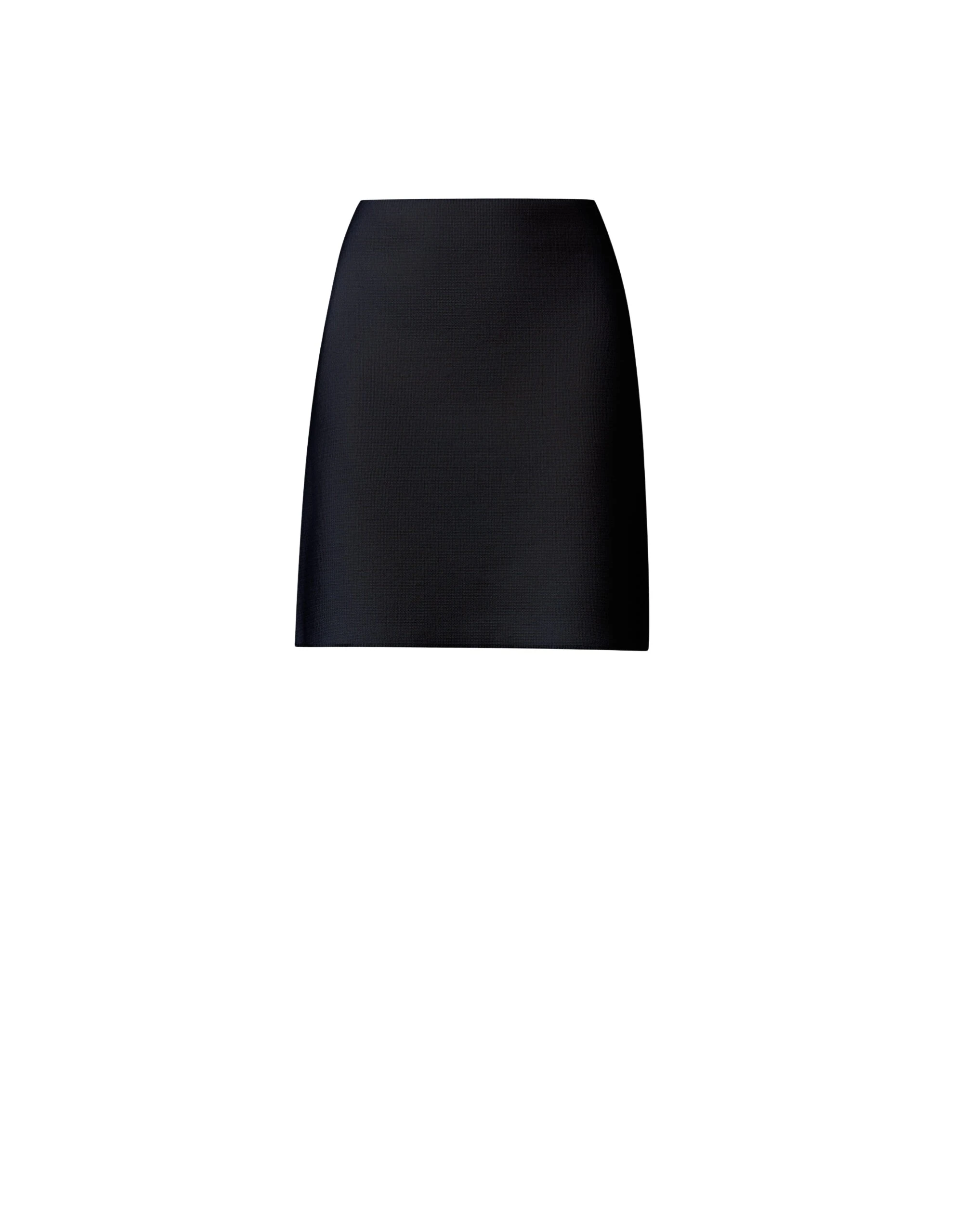 Fabiana Filippi Merino Wool Miniskirt in Midnight Blue Skirt