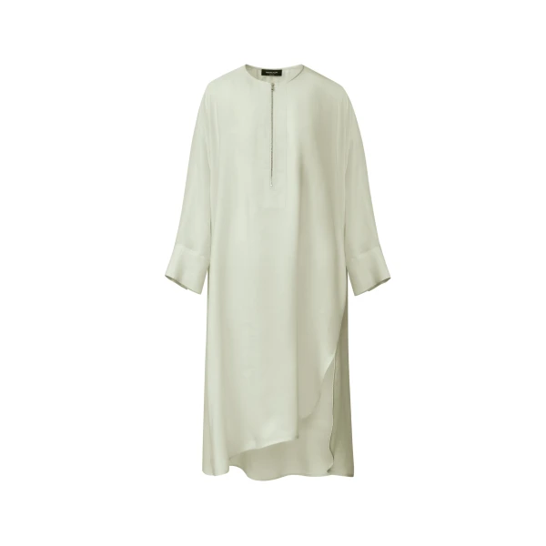 Fabiana Filippi Midi Dress in Fluid, Ghirri Green
