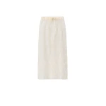 Fabiana Filippi Midi Skirt in Lace, Butter