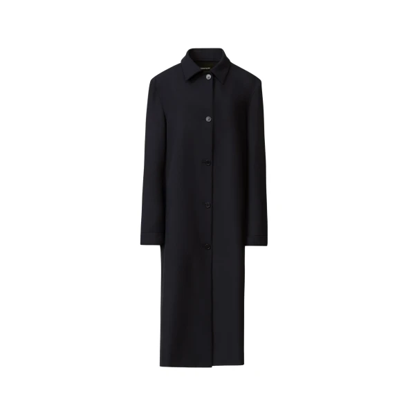 Fabiana Filippi Midnight Blue Techno Tailoring Coat