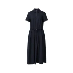 Fabiana Filippi Milano Stitch Jersey Dress in Midnight Blue