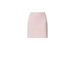 Fabiana Filippi Mini Skirt in Cashmere Scuba, Lilac Pink