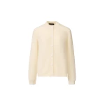 Fabiana Filippi Mohair Cardigan with Sequins in Raffia