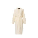 Fabiana Filippi Mohair Maxi Cardigan with Sequins in Raffia