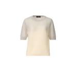 Fabiana Filippi Mohair Sweater with Sequins in Shaded Raffia and Gray, Raffia/gray