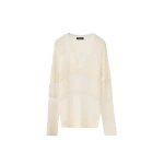 Fabiana Filippi Mohair and Organic Cotton Sweater in Raffia