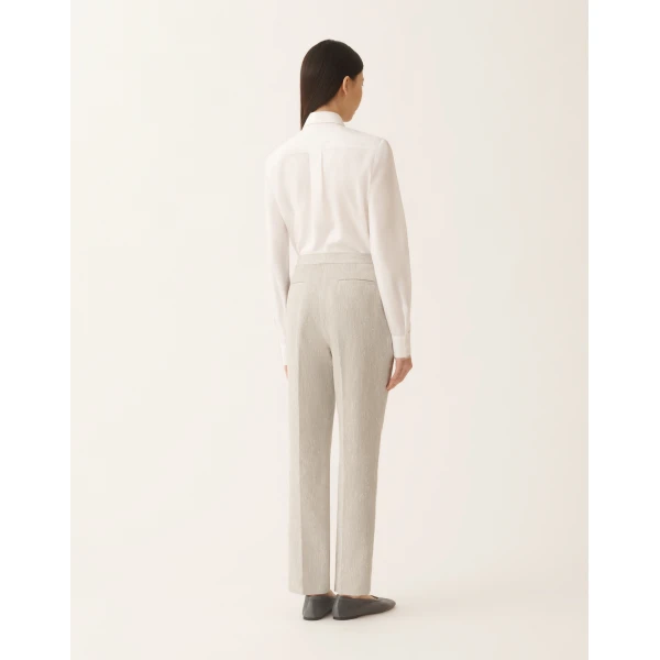 Fabiana Filippi Montefalco Pants in Ice Fil Coupé Goccia Tailoring, view 4