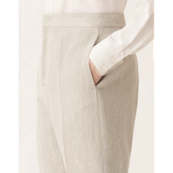 Fabiana Filippi Montefalco Pants in Ice Fil Coupé Goccia Tailoring, view 5