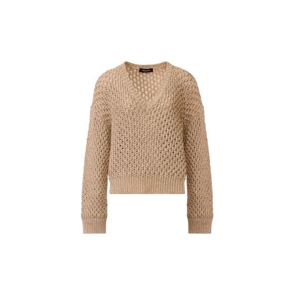 Fabiana Filippi Mouliné Knit Sweater in Maple