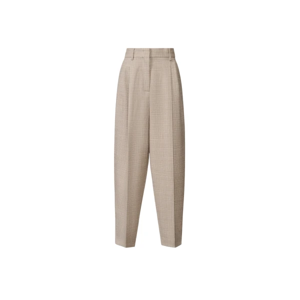 Fabiana Filippi Mouliné Trousers in Mocha
