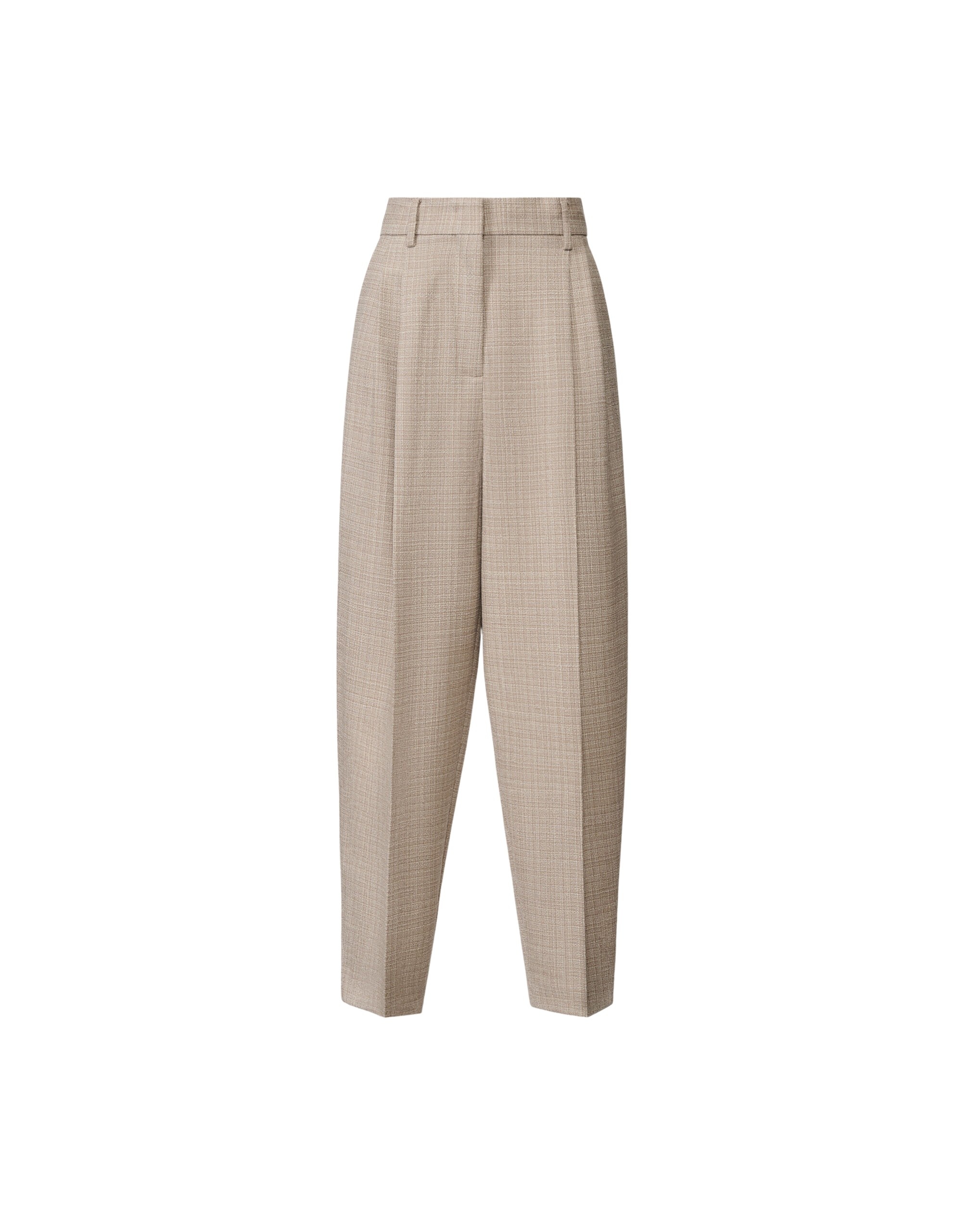 Fabiana Filippi Mouliné Trousers in Mocha