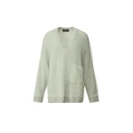 Fabiana Filippi Mouliné Yarn Sweater in Ghirri Green