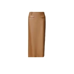 Fabiana Filippi Nappa Lissé Pencil Skirt in Wicker