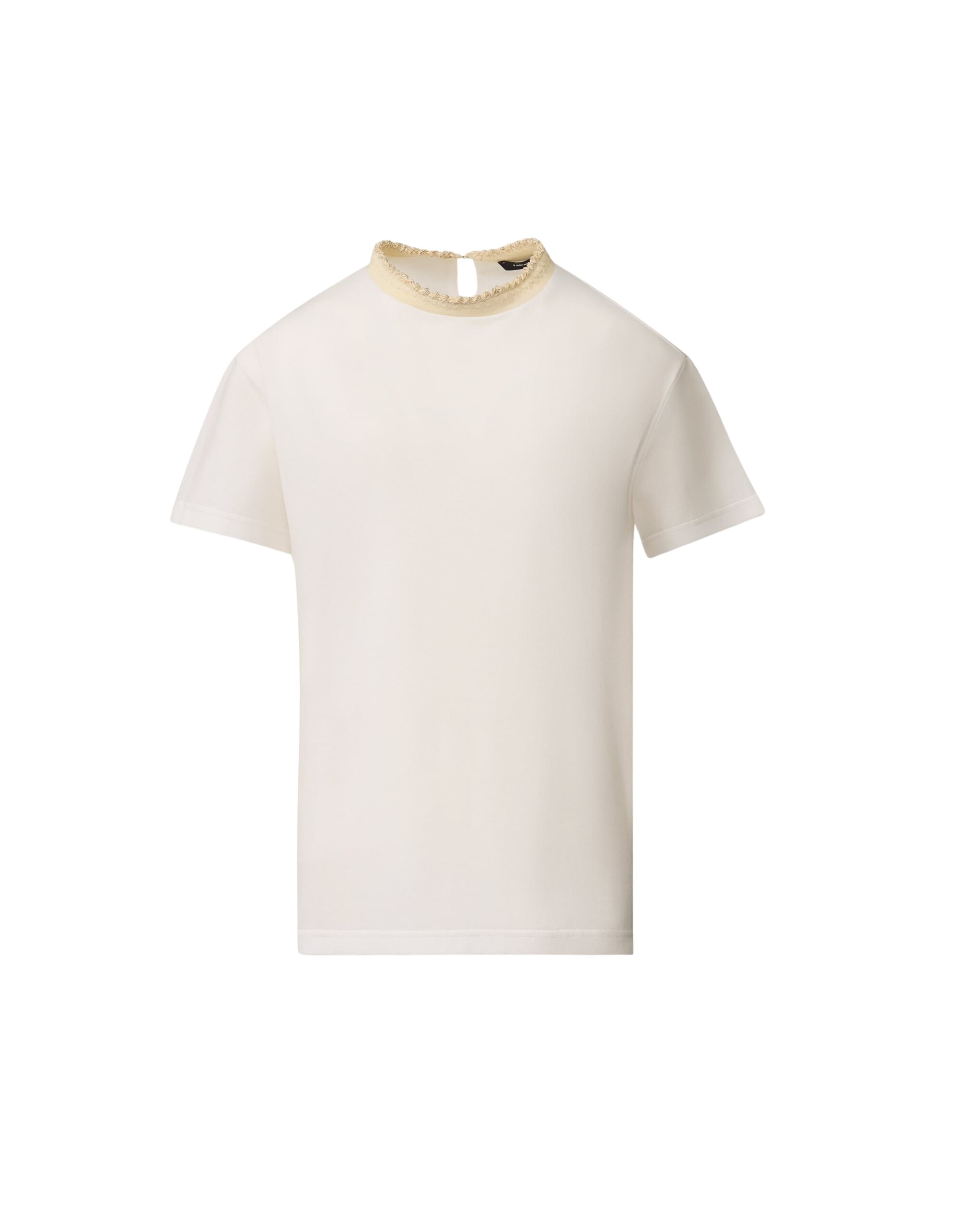 Fabiana Filippi Optical White Jersey T-shirt Top