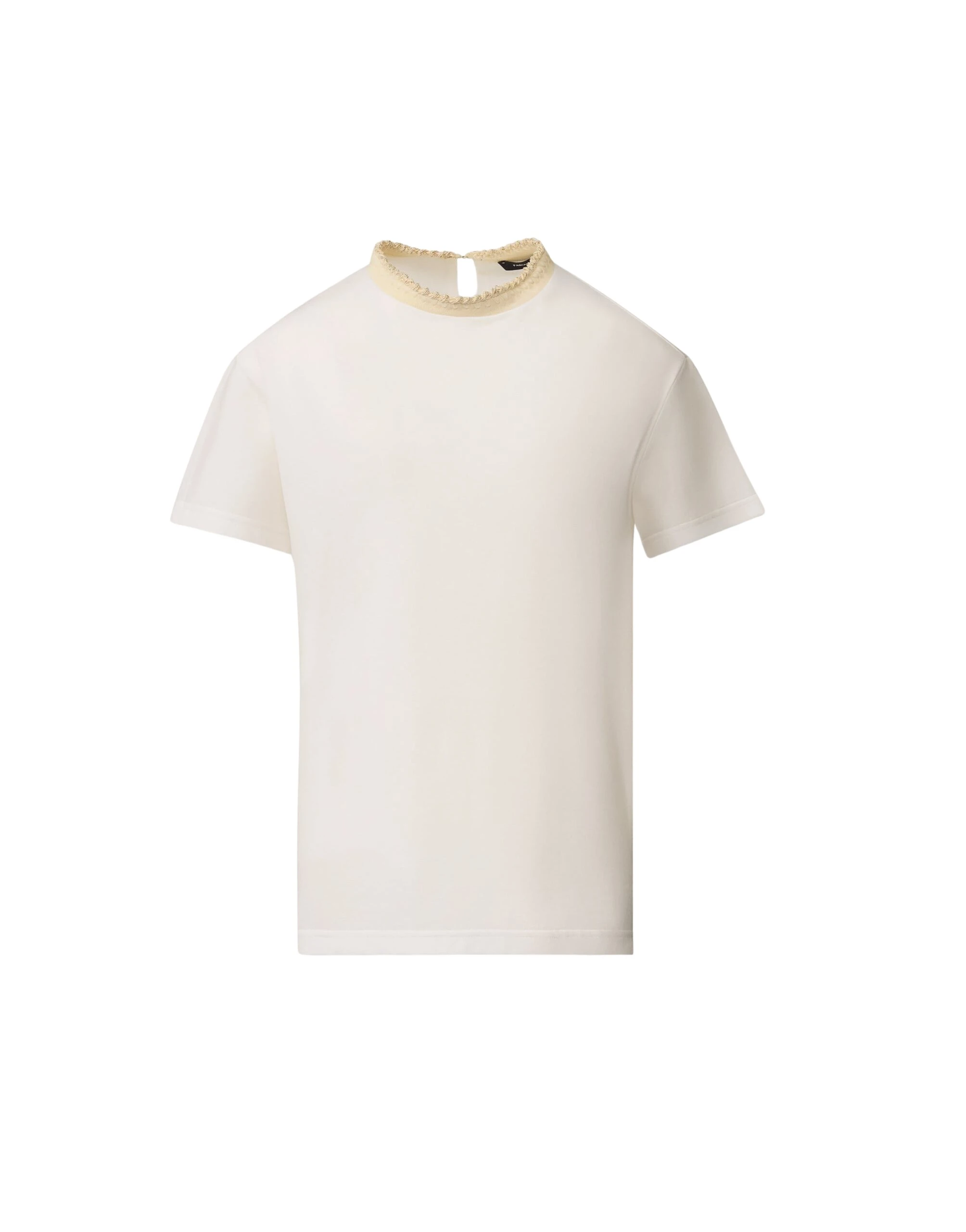 Fabiana Filippi Optical White Jersey T-shirt Top
