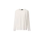 Fabiana Filippi Optical White Jersey T-shirt Top