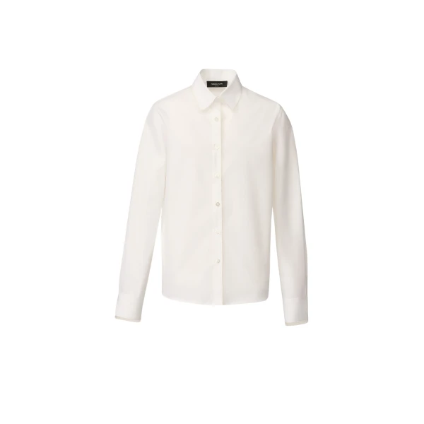 Fabiana Filippi Optical White Poplin Shirt