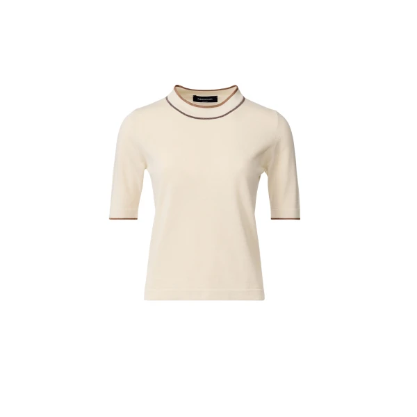 Fabiana Filippi Organic Cotton T-shirt in Butter Knit