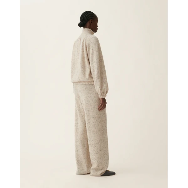 Fabiana Filippi Oversized Donegal Yarn Bomber with Lurex in Cachà Knit, view 4