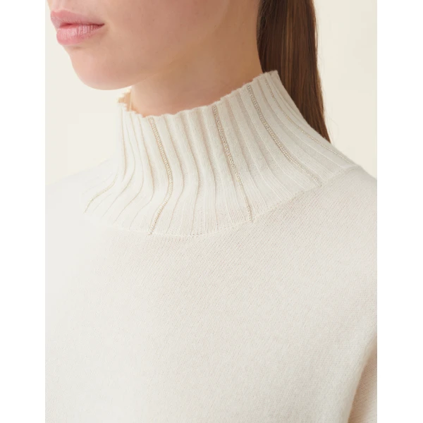 Fabiana Filippi Platinum Dress in Raffia, view 5