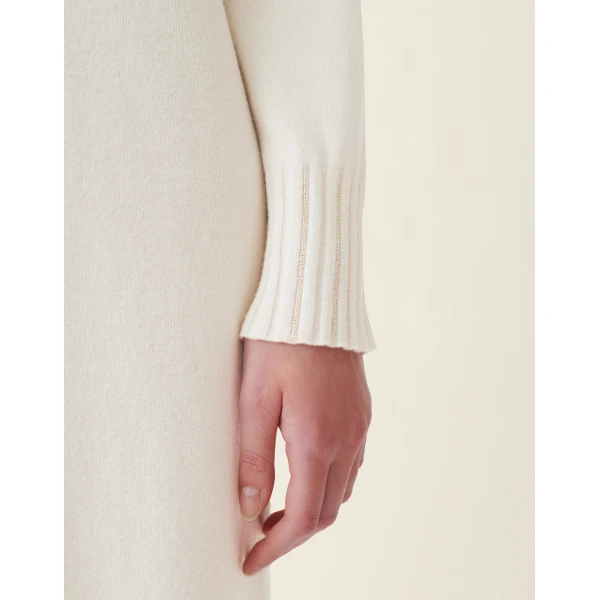 Fabiana Filippi Platinum Dress in Raffia, view 6