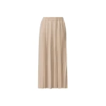 Fabiana Filippi Platinum Midi Skirt in Cachà
