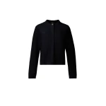Fabiana Filippi Platinum Sequin Jacket in Midnight Blue