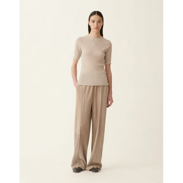 Fabiana Filippi Platinum Sweater in Cachà, view 3