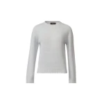 Fabiana Filippi Platinum Sweater with Lurex in Aqua