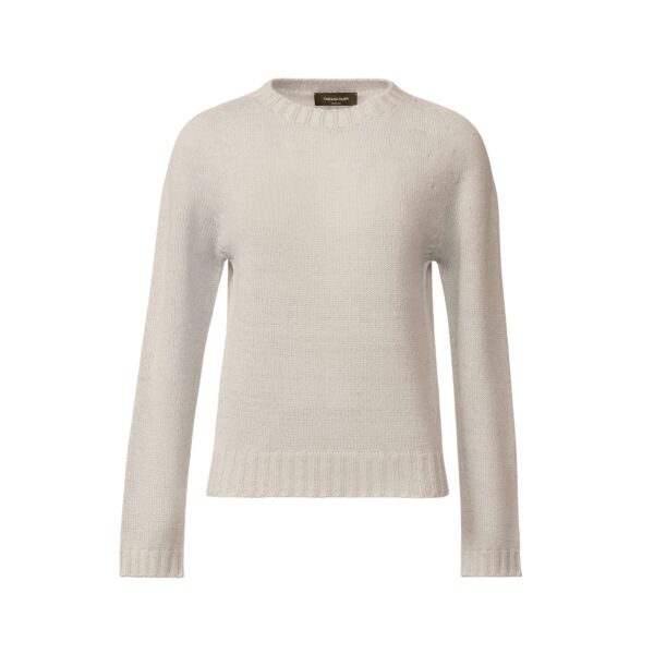 Fabiana Filippi Platinum Sweater with Lurex in Rain