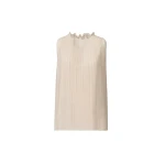 Fabiana Filippi Pleated Top in Beige