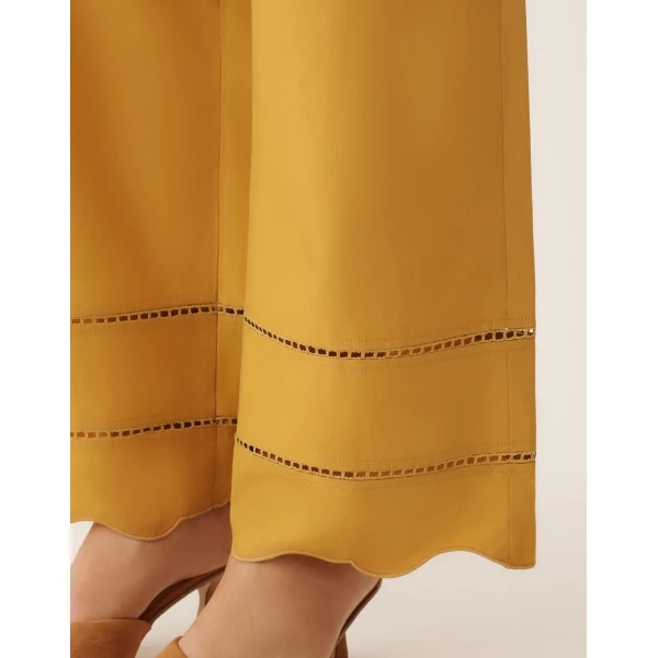 Fabiana Filippi Poplin Pants in Mustard, view 5