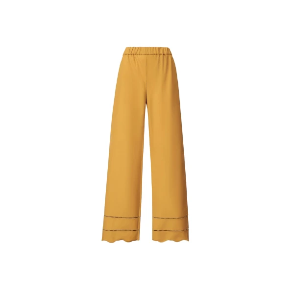 Fabiana Filippi Poplin Pants in Mustard