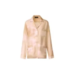 Fabiana Filippi Printed Silk Twill Shirt in Memento Rosae
