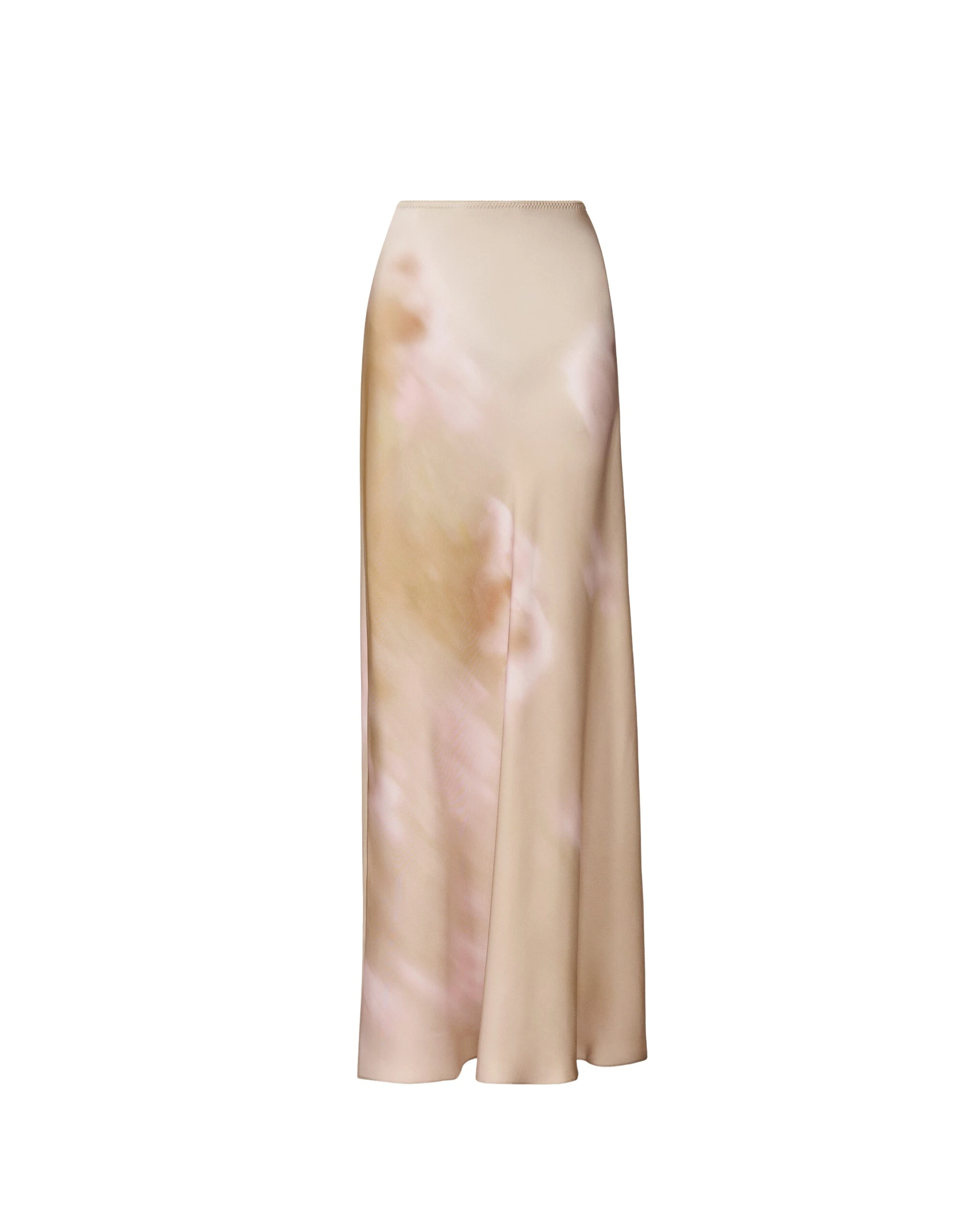 Fabiana Filippi Printed Silk Twill Skirt in Memento Rosae
