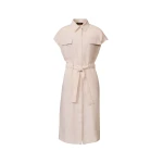 Fabiana Filippi Sahariana Dress in Natural Linen Canvas