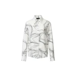 Fabiana Filippi Silk Twill Shirt in White