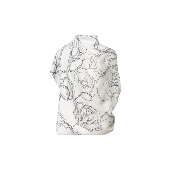 Fabiana Filippi Silk Twill Top in White