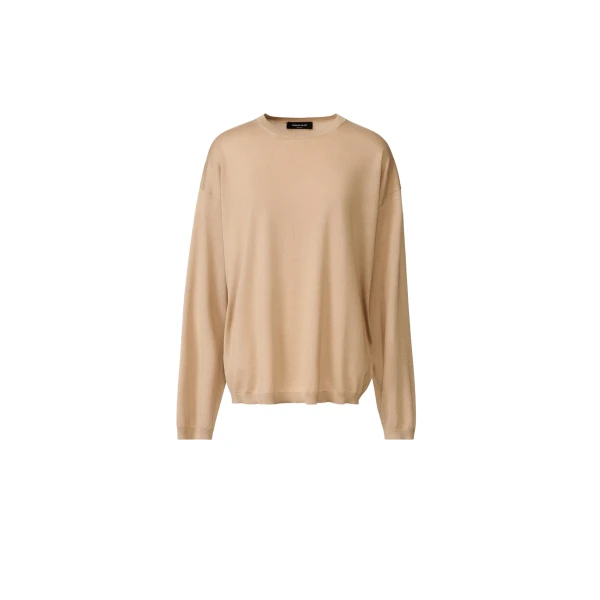 Fabiana Filippi Silk and Cotton Sweater in Acer