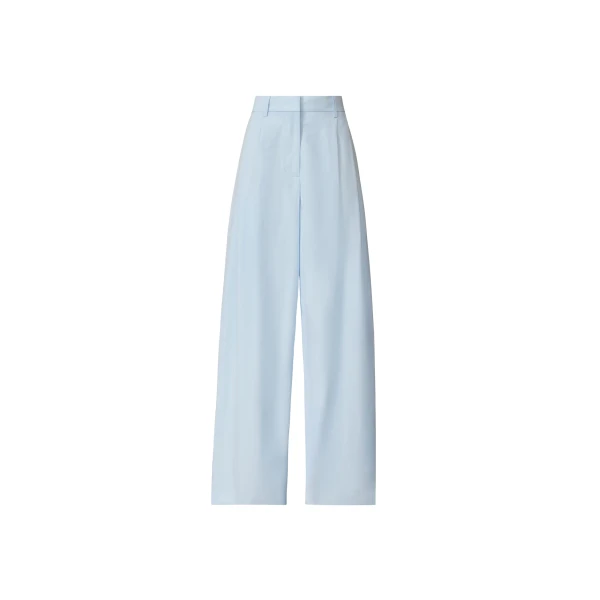 Fabiana Filippi Sky Blue Poplin Pants