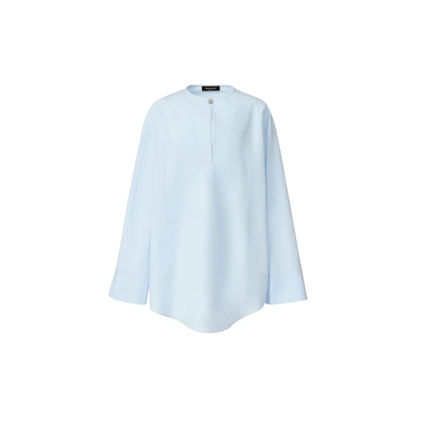 Fabiana Filippi Sky Blue Poplin Shirt