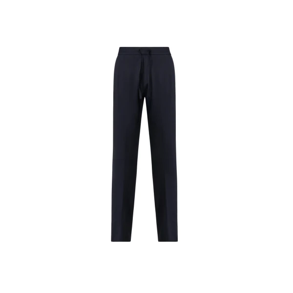 Fabiana Filippi Spello Jogging Trousers in Milano Stitch Jersey, Midnight Blue