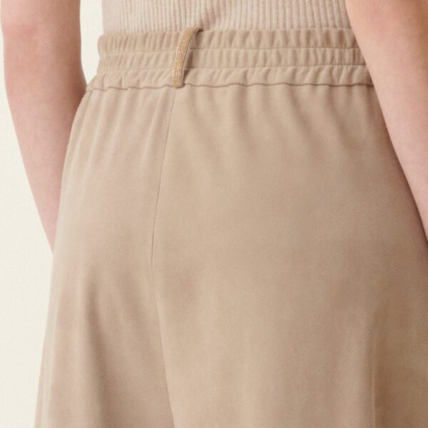 Fabiana Filippi Suede Trousers in Cachà, view 5