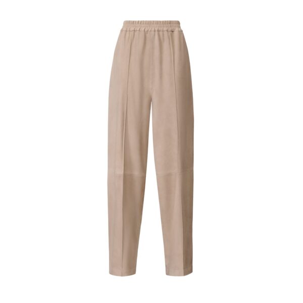 Fabiana Filippi Suede Trousers in Cachà