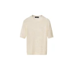 Fabiana Filippi Sweater in Micro Sequins, Mastic