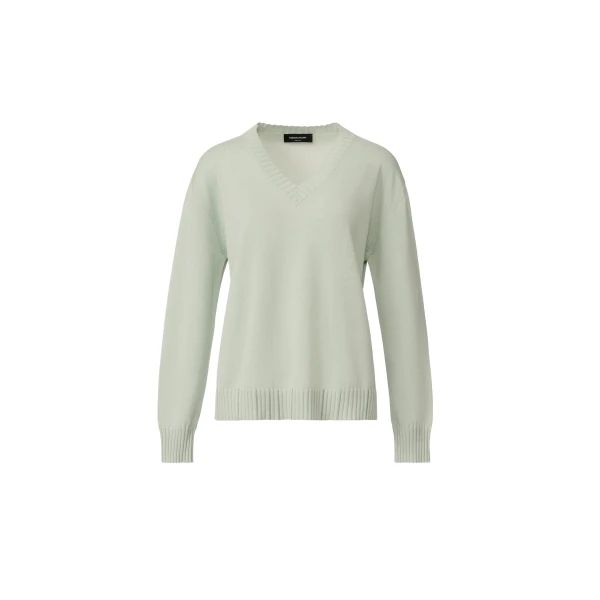 Fabiana Filippi Sweater in Organic Cotton, Ghirri Green