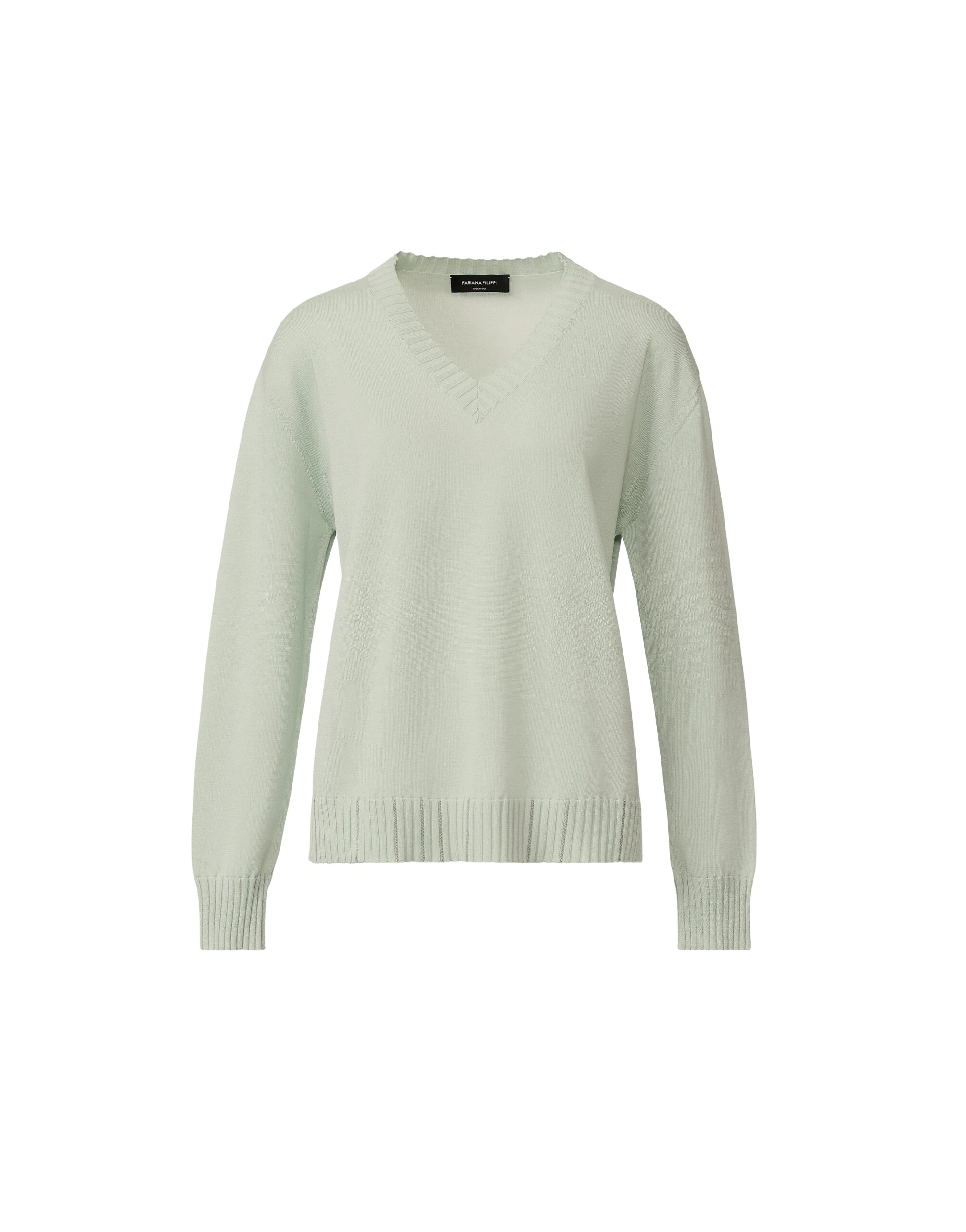 Fabiana-Filippi-Sweater-in-Organic-Cotton-Ghirri-Green-scaled34490_nobg Fabiana Filippi Sweater in Organic Cotton, Ghirri Green