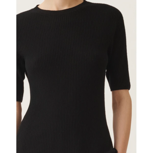 Fabiana Filippi Sweater in Platinum, Black, view 5