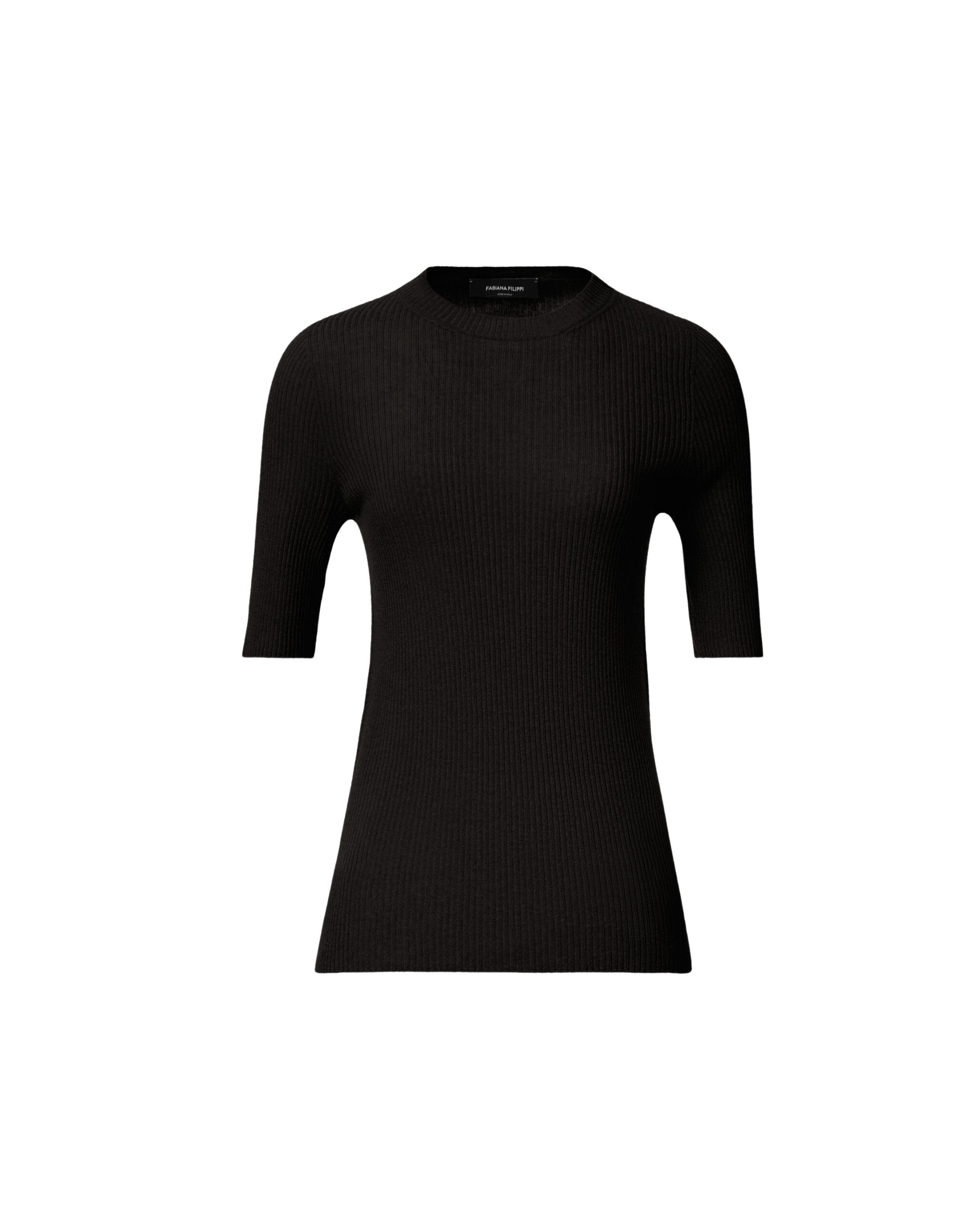 Fabiana Filippi Sweater in Platinum, Black